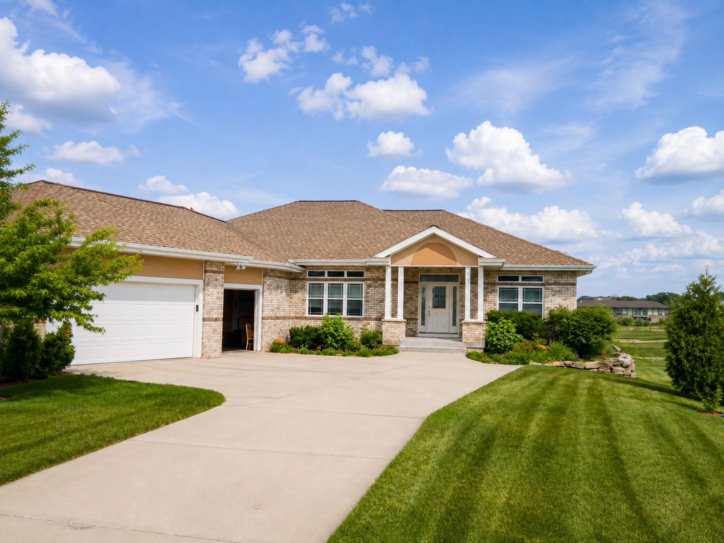 Second completed residence at Hawk's Landing